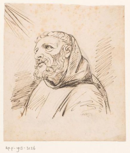 Bust of a monk