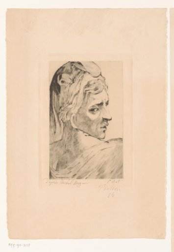 Study of the Head of a Man