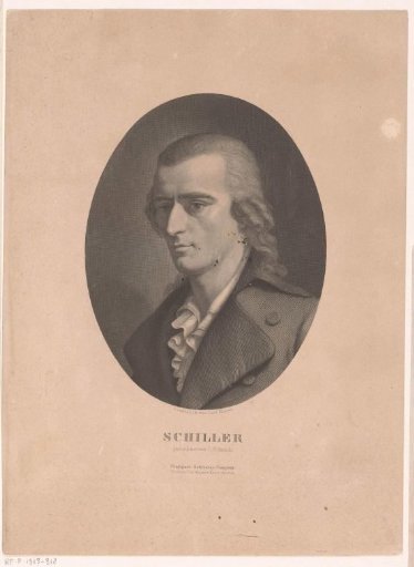 Portrait of Friedrich von Schiller