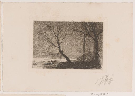 Landscape with a castle on a river