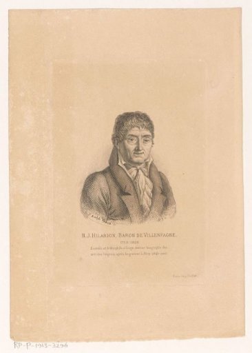 Portrait of Noël Joseph Hilarion de Villenfagne d'Ingihoul