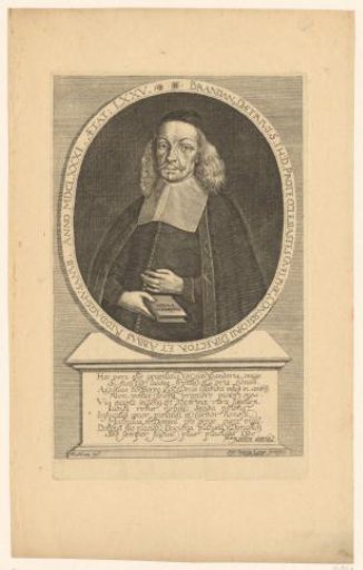 Portrait of Brandanus Daetrius aged 75