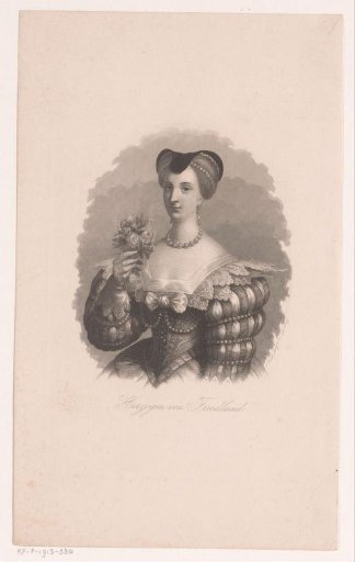Portrait of the Duchess of Friedland