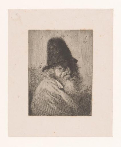Old man with a beard