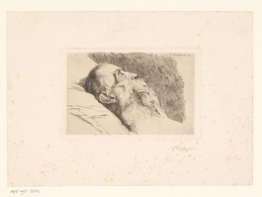 Hendrik Conscience on his deathbed