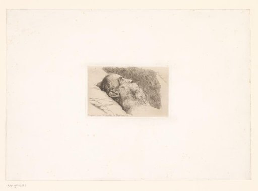 Hendrik Conscience on his deathbed