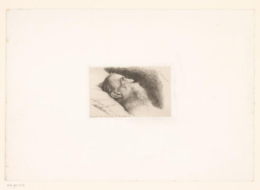 Hendrik Conscience on his deathbed
