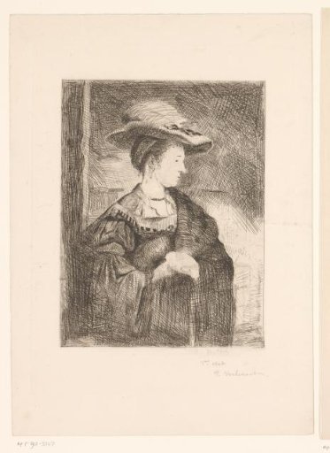 Portrait of Saskia van Uylenburgh
