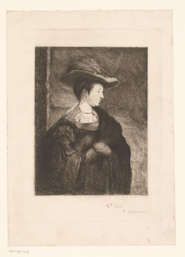 Portrait of Saskia van Uylenburgh