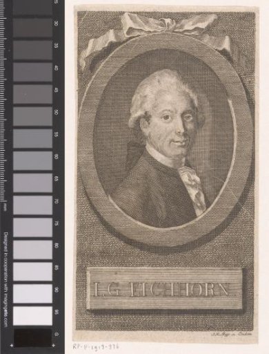 Portrait of Johann Gottfried Eichhorn