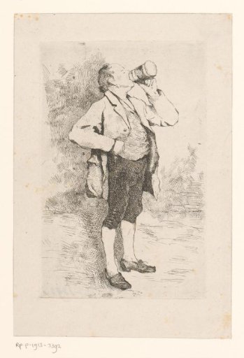 Man drinking