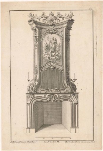 Design for a Fireplace with Victoria