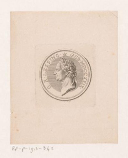 Portrait of Gotthold Ephraim Lessing