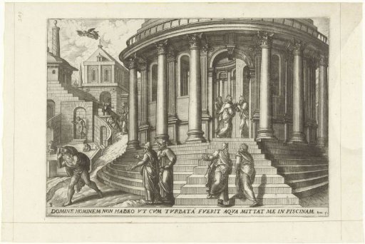 The healing in the pool of Bethesda
