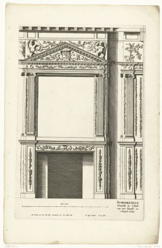 Lower frieze in the Palace Noordeinde