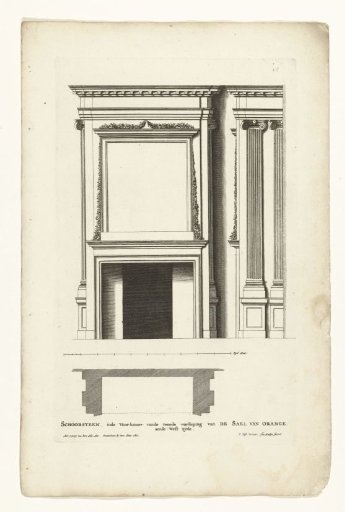 Lower frieze in the Palace Huis ten Bosch