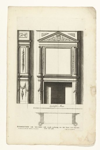 Lower frieze in the Palace Huis ten Bosch