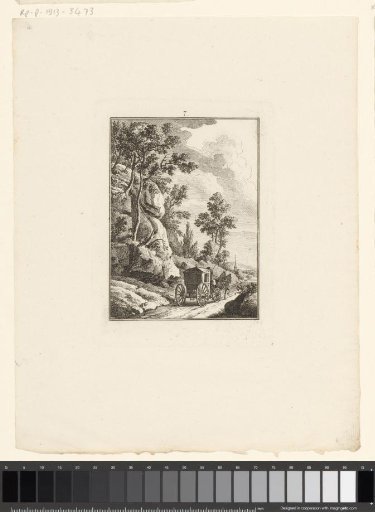 Landscape with a carriage