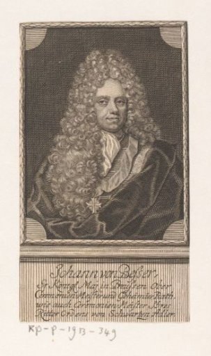 Portrait of Johann von Besser