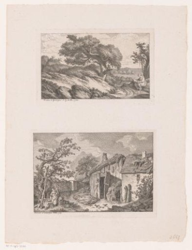 Reading Woman in a Landscape and Woman at a Well