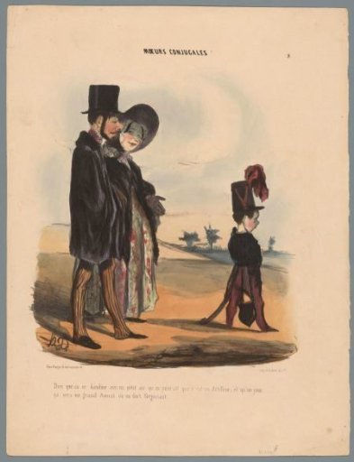 A Couple Walking with a Child