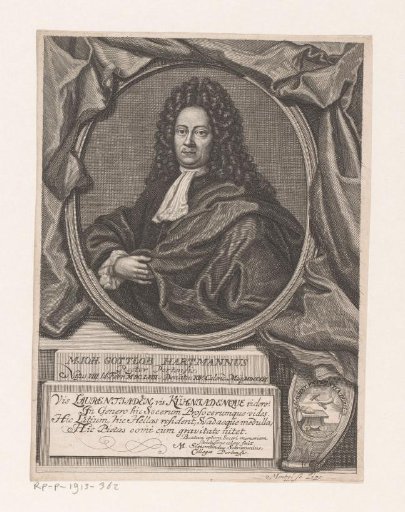 Portrait of Johann Gottlob Hartmann