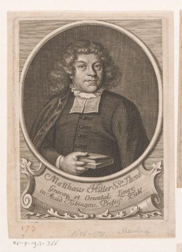 Portrait of Matthäus Hiller