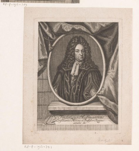 Portrait of Friedrich Hoffmann, aged 58