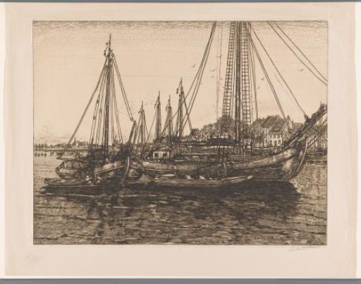 Ships on the Zaan