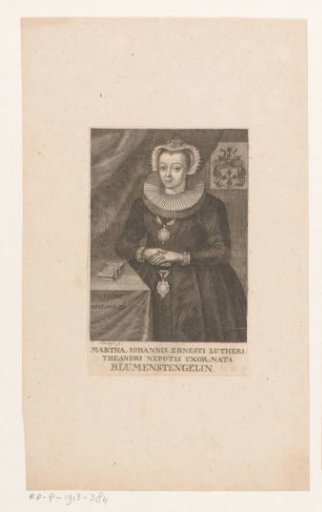 Portrait of Martha Luther-Blumenstengel