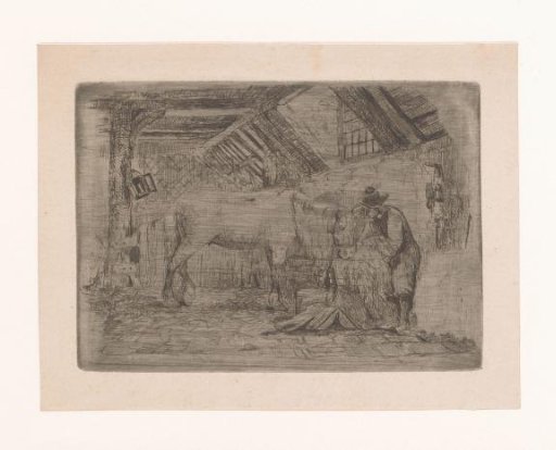 Horse in a Stable