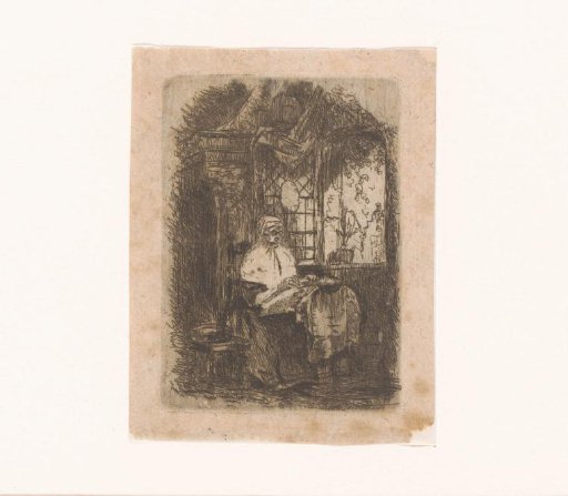 Old Lace Worker