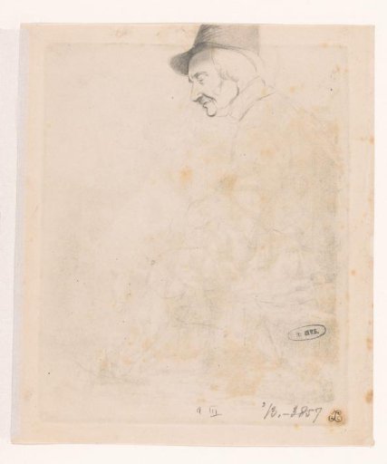Man seated on a bench