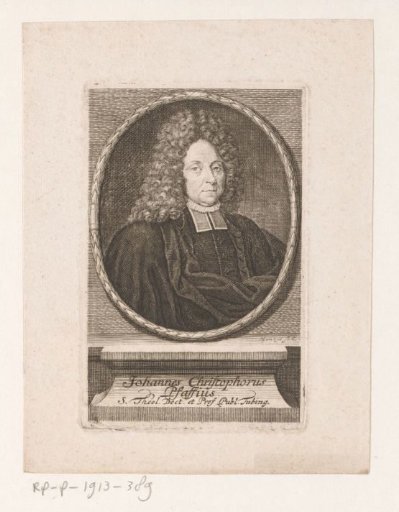 Portrait of Johann Christoph Pfaff