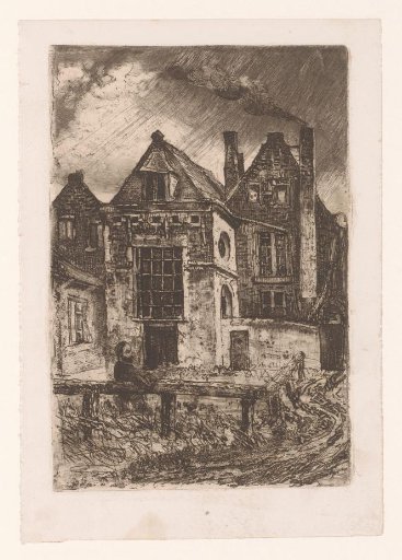 View of the studio of Charles Verlat