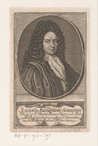 Portrait of Johann Friedemann Schneider