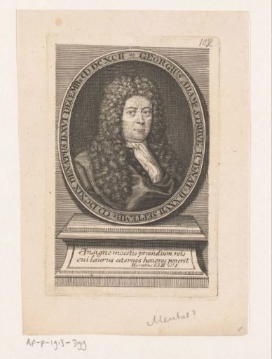 Portrait of Georg Adam Struve
