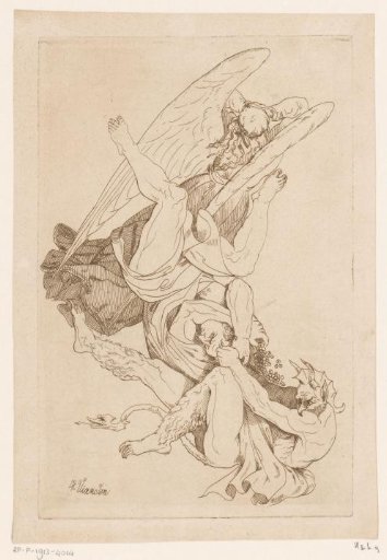 The Miser is Led to Hell