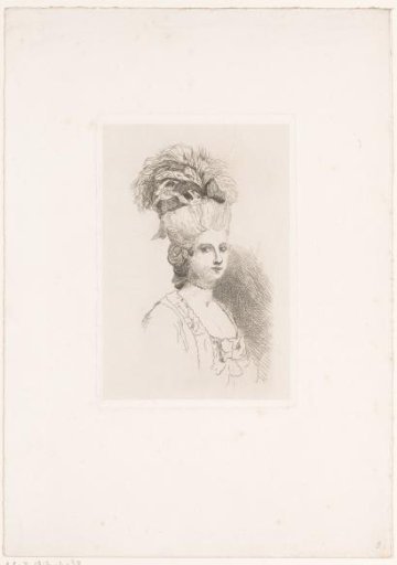 Portrait of an unknown woman