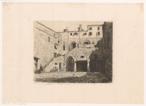 View of a courtyard