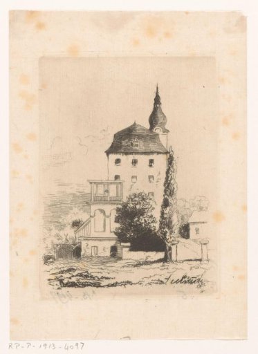 View of the castle in Fulnek