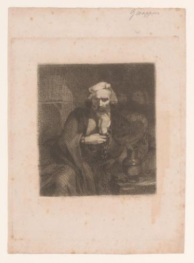 Man with chains around his hands