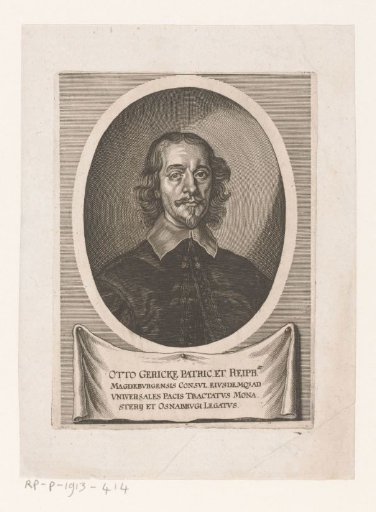 Portrait of Otto Guericke