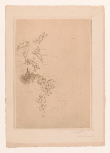 Putti in the air