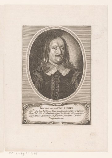 Portrait of Georg Achaz Heher