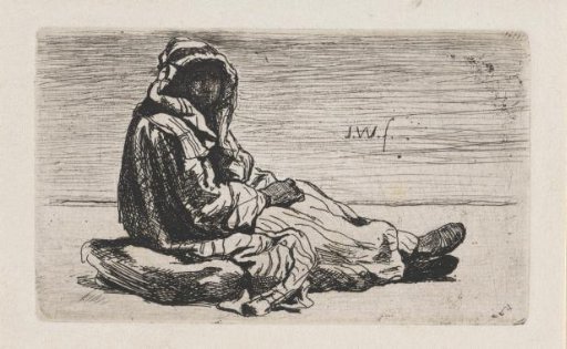 Figure in Oriental Dress on a Cushion