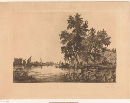 River with Ferry