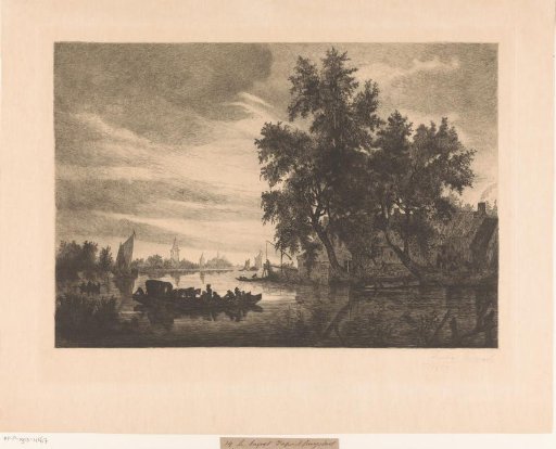 River with Ferry