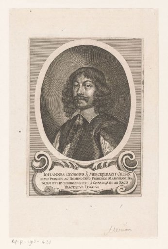Portrait of Johann Georg von Merckelbach