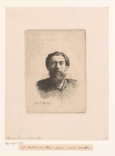 Portrait of Henri Simon
